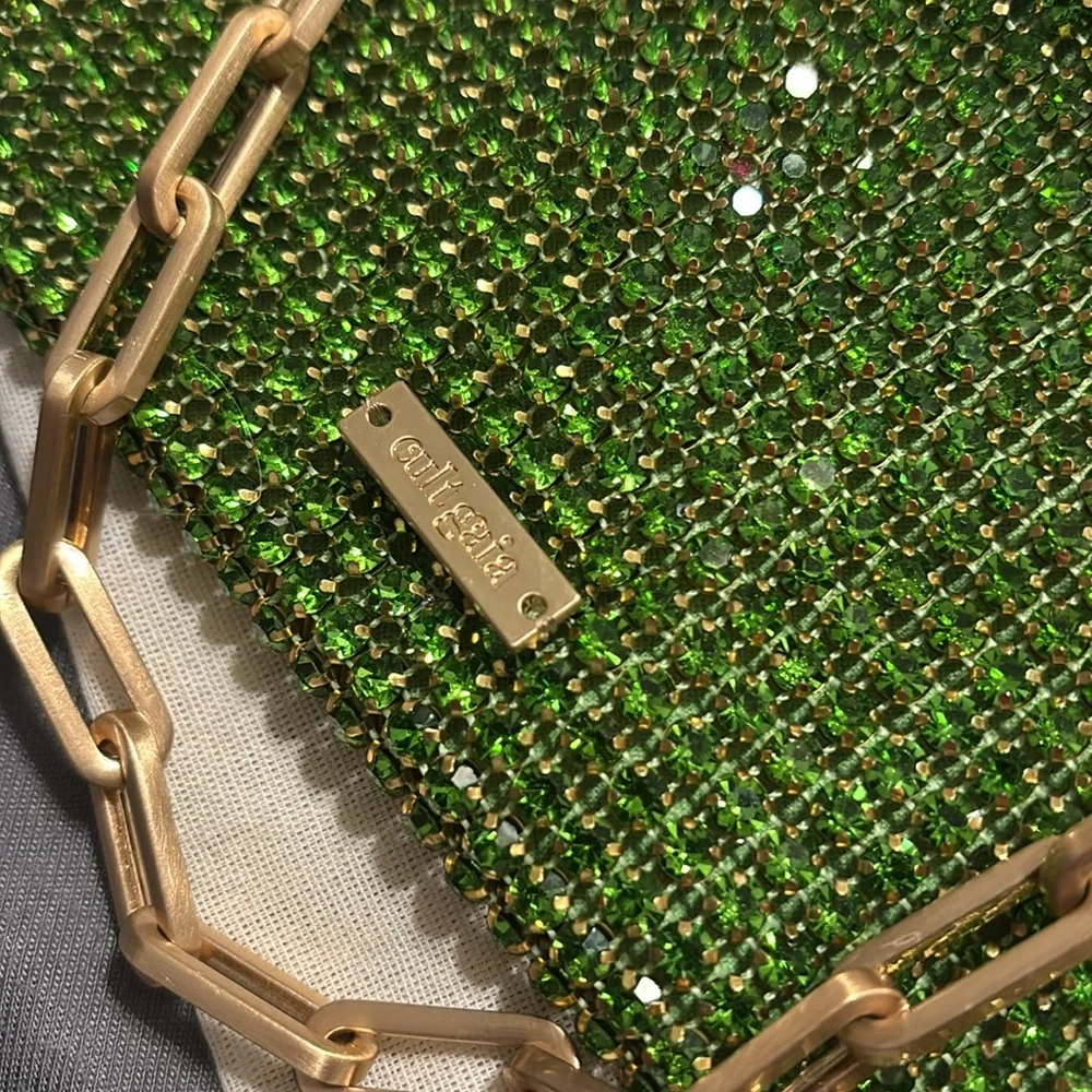 Cult Gaia Green Beaded Shoulder Bag - Picture 10 of 11